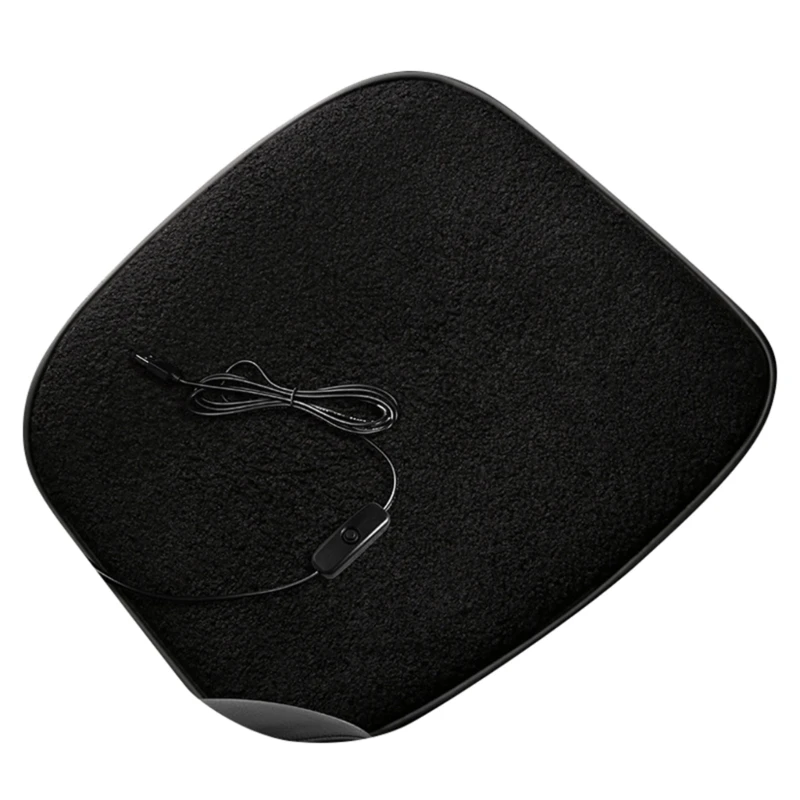 

Car Heating Cushion Comfortable Warmer With USB Cigarette-Cable Fast-heating Electric Winter Temperature Adjustable E8BC