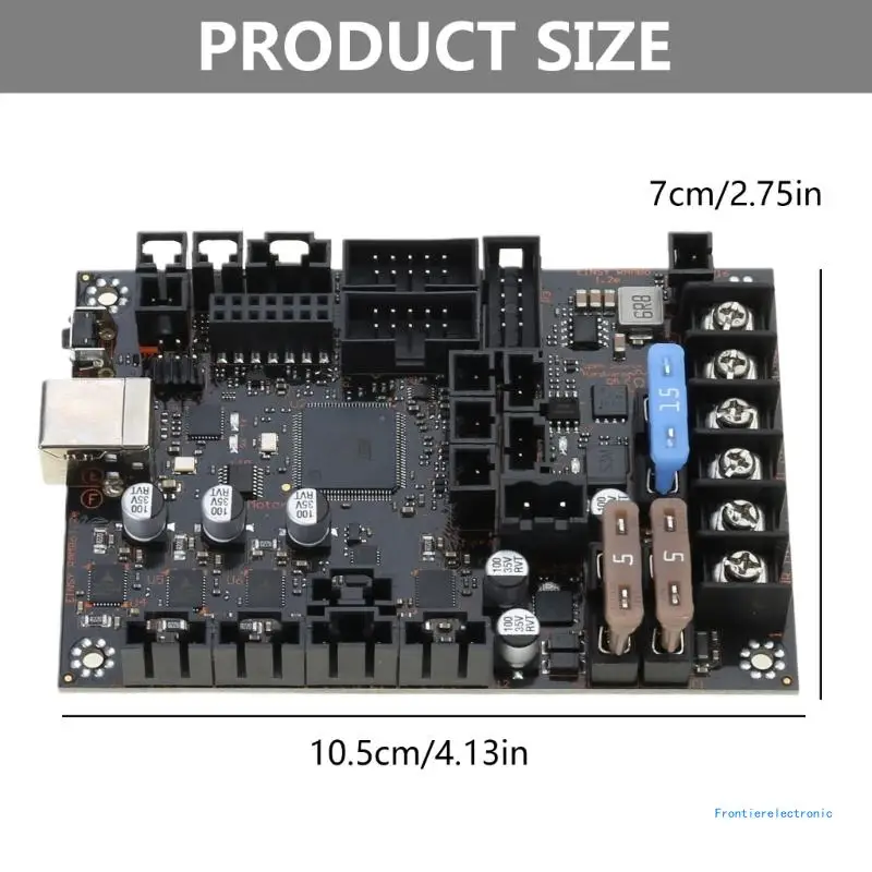 Материнская плата Einsy 1.1b для с 4 шаговыми драйверами TMC2130 SPI Control Mosfet переключением