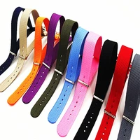 hot sale wholesale 10pcs lot high quality 18mm nylon watch band nato straps waterproof watch strap 20 color available