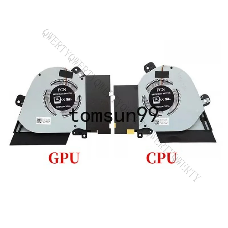 Фото Fy + охлаждающий вентилятор для ноутбука DC12V 4PIN для ASUS ROG Zephyrus S GX502LWS GU502LWS GX502GW №1