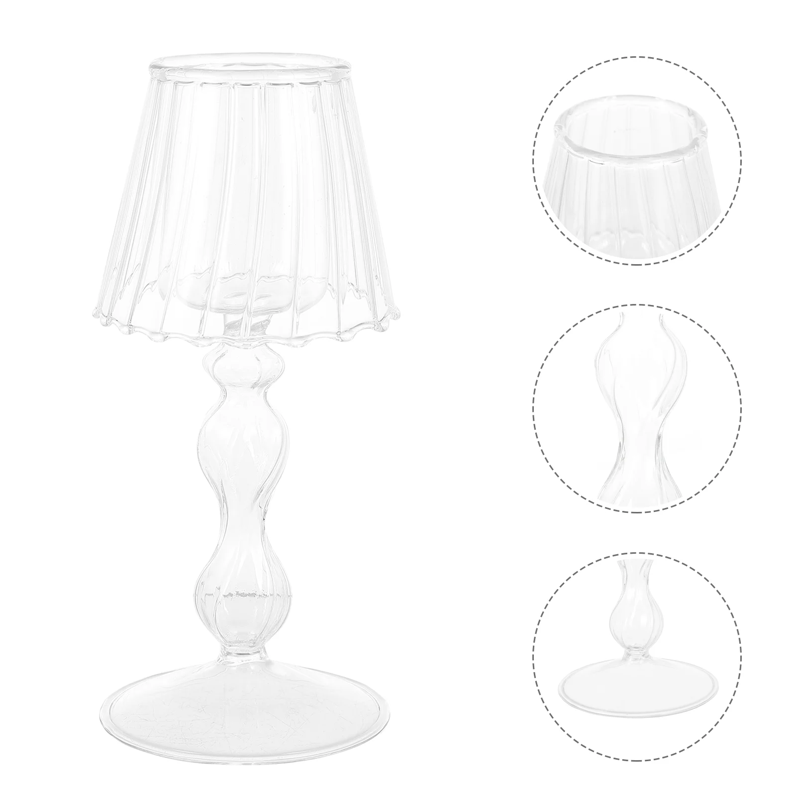 

1Pc Desktop Tea Light Stand Decorative Holder Tabletop Holder Desktop Tea Light Holder