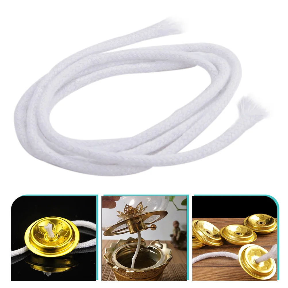 

Lamp Wicks Oil Wick Kerosene Round Lantern Diybottle Tiki Torches Fragrance Cotton Paraffin Burner