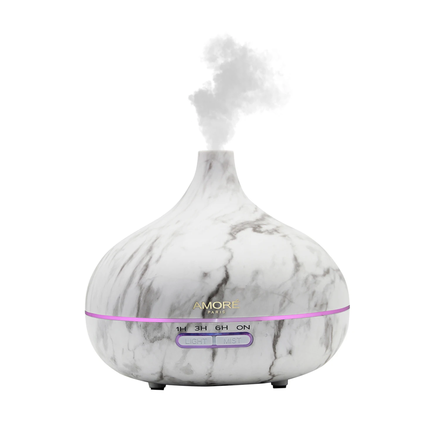 

White Marble Ultrasonic Essential Oil Diffuser (300 mL)