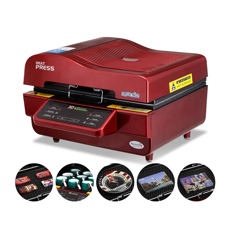 ST-3042 3D термопечати машина сублимационная для кушек чехлов телефонов кружка чашка
