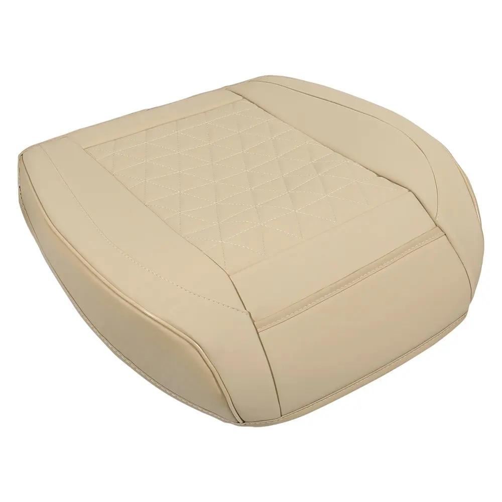 

Бежевая Передняя подушка для сиденья автомобиля, протектор комфортного дышащего материала