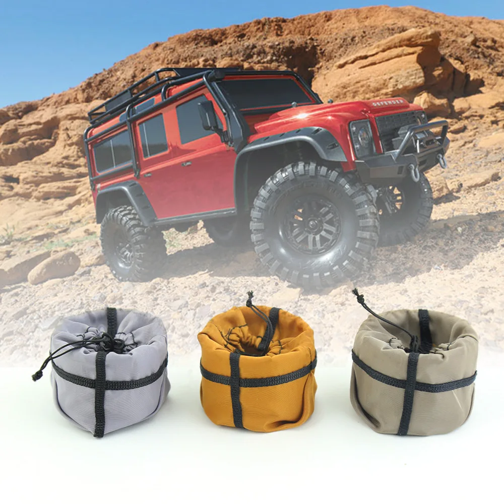

1/10 Simulation Climbing Car Mood Piece Pot Bag Climber Luggage Rack Decoration Scene Ornament Wrangler
