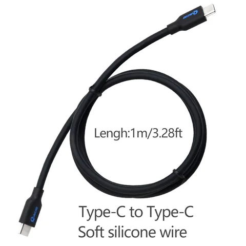 QUECOO USB Type-C к Type-C 100 Вт кабель для паяльников