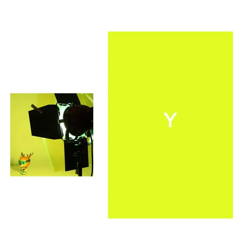 573A Профессиональный 40x50 см 15 7x19 6 дюймов Цветной фильтр с бумажными гелями для