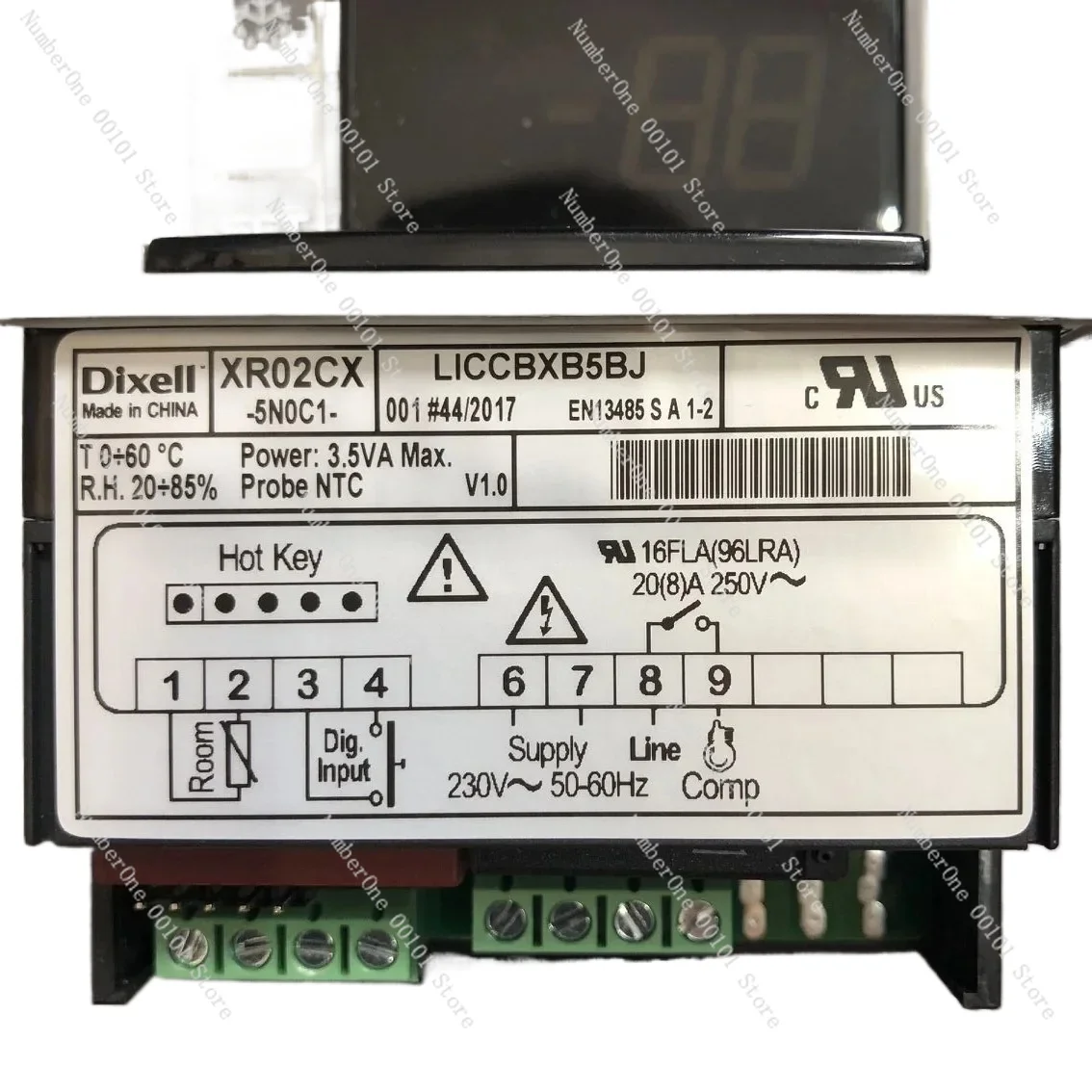 Новый оригинальный термостат регулятора температуры DIXELL XR02CX-5N0C1