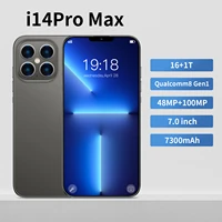 smartphone i14 pro max 7 0 inch 5g network cellular 16g1tb global version 7300mah unlocked mobile phones100mp dual sim phone
