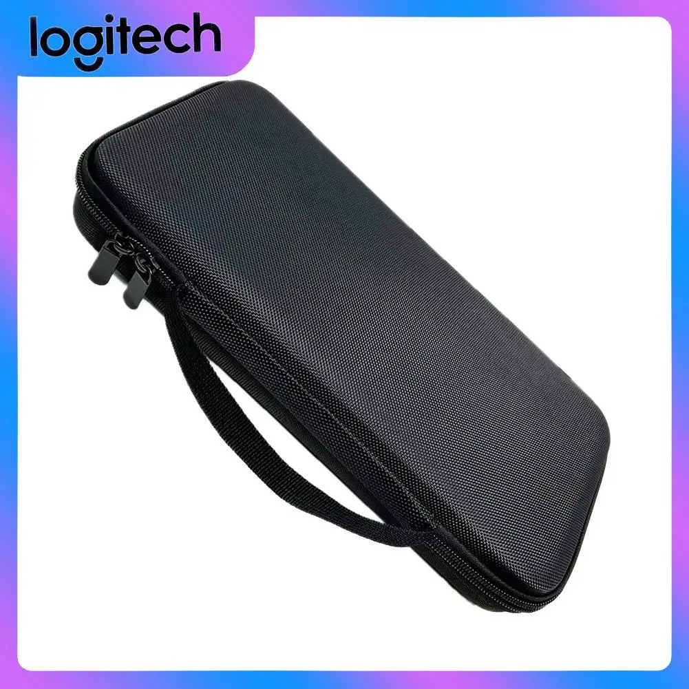 For Logitech MX Keys Mini Wireless Keyboard Storage Bag Double Zipper Portable Waterproof Hard EVA Case Shockproof Organizer