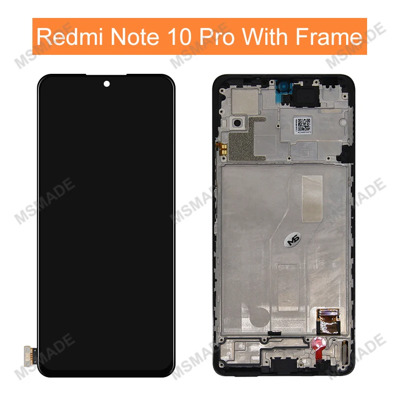Super AMOLED для Xiaomi Redmi Note 10 Pro ЖК-экран для Xiaomi Poco X4 ...
