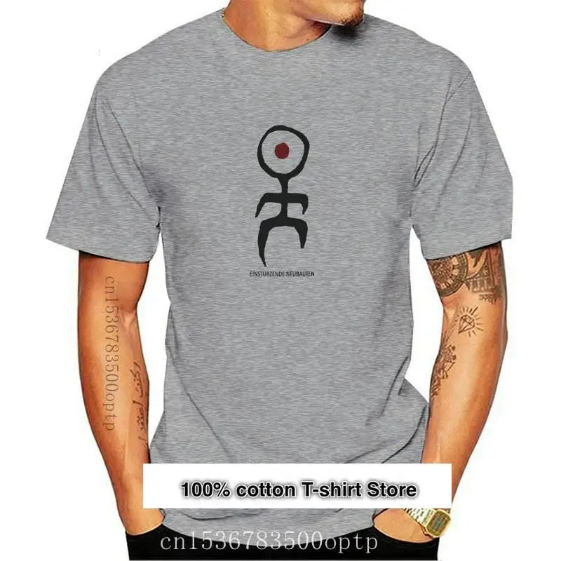 

Camiseta de einsturzenda NEUBAUTEN, camisa Industrial, Blixa Bargeld, nueva moda