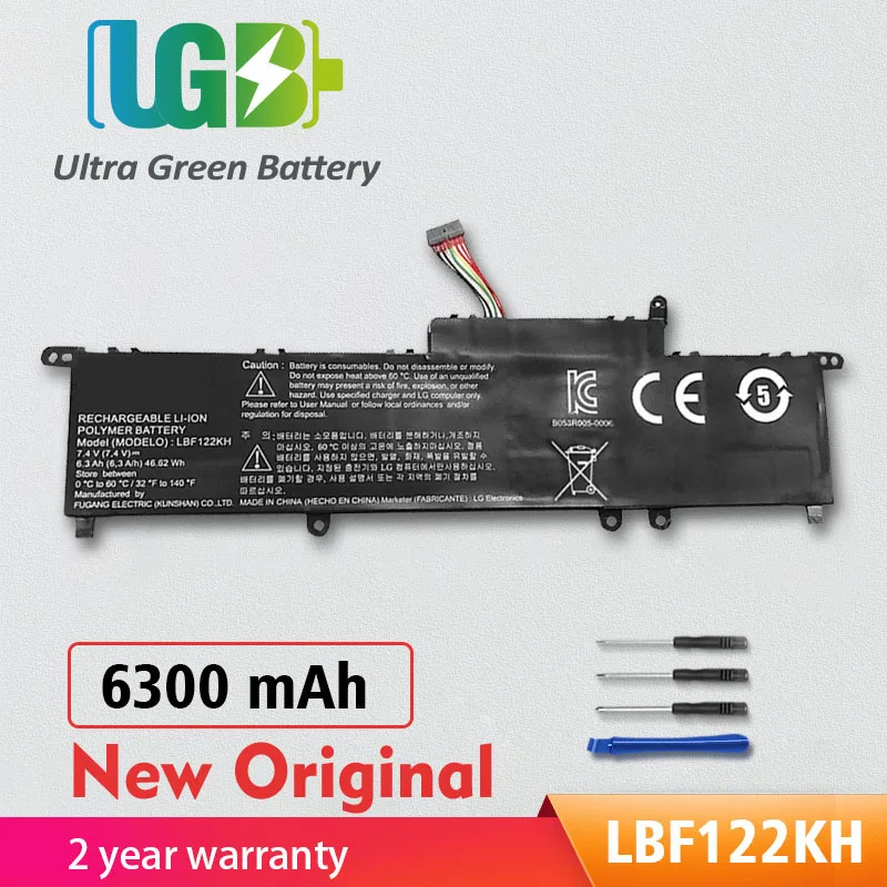 

UGB новый оригинальный LBF122KH Аккумулятор для LG Xnote P210 P220 P330 планшетов ноутбуков