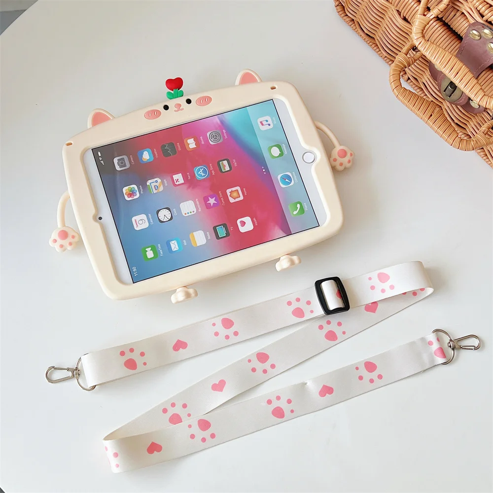 

Soft Case for Xiaomi RedMi Pad 10.6 2022 Rotating Stand Cover Tablet Funda 10.61 inch Silicon Kids Shockproof Cartoon Safe Funda