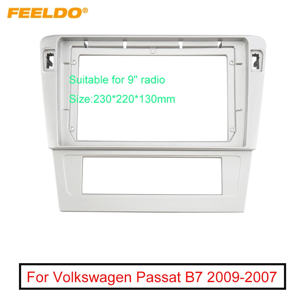 

Автомобильная аудиопанель FEELDO 2Din, лицевая панель, рамка для Great Wall Voleex C30 (LHD) 13-20, большой экран 9 дюймов, стерео панель