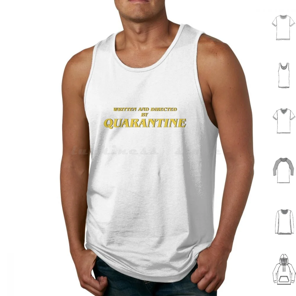

Quarantine Tank Tops Vest Sleeveless Quarantine Funny Fun Movies Films Tarantino Pulp Fiction