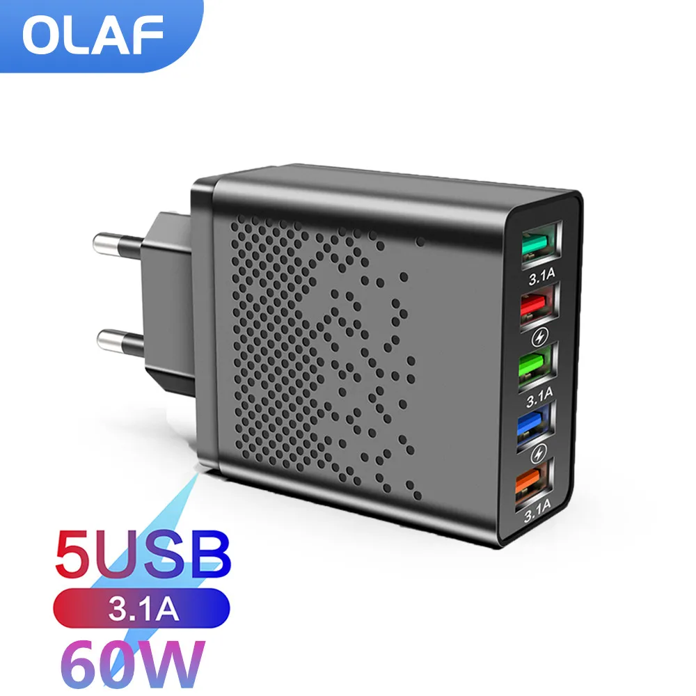 Автомобильное зарядное устройство с двумя USB-портами 5 0 А |