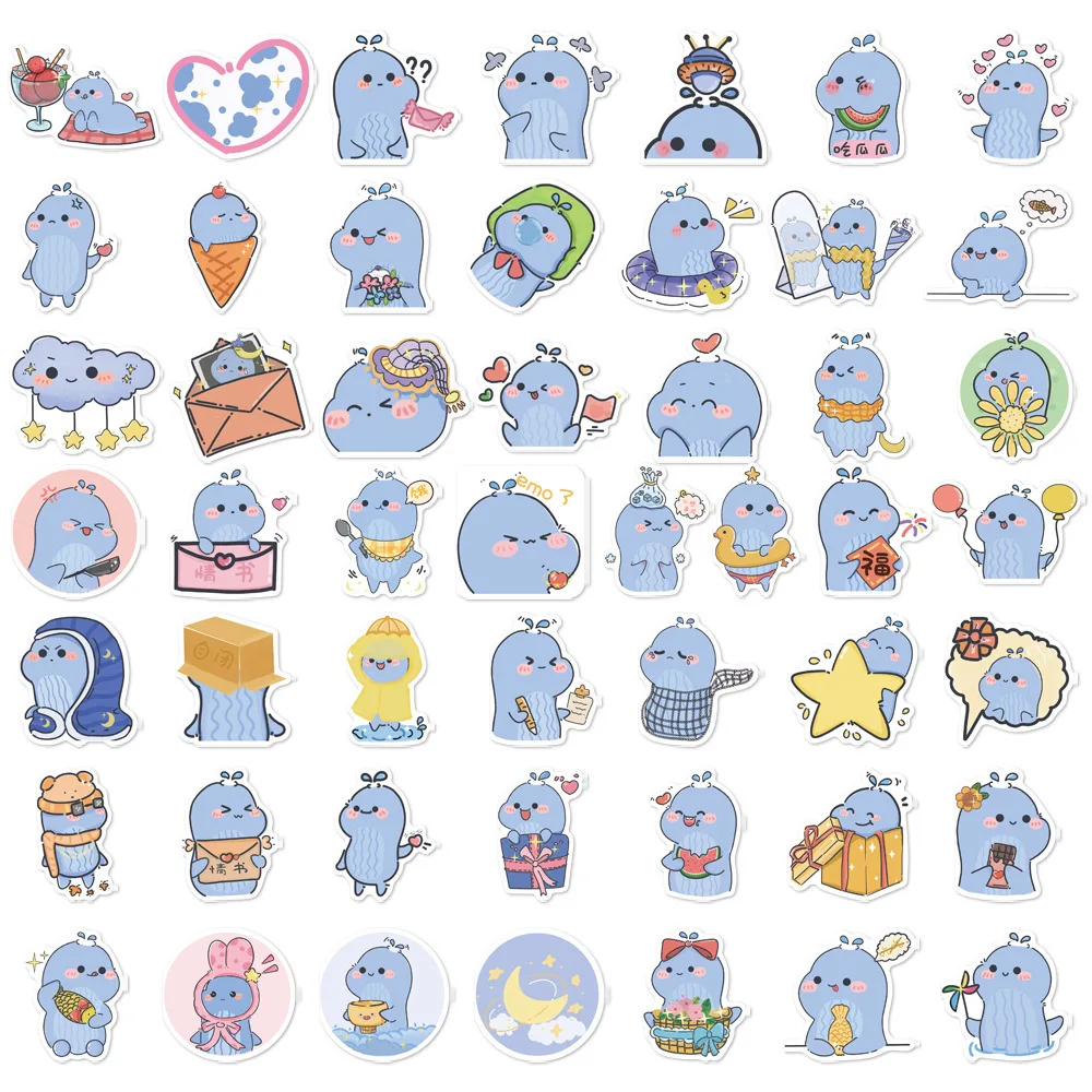 

50 шт., водонепроницаемые наклейки для скейтборда