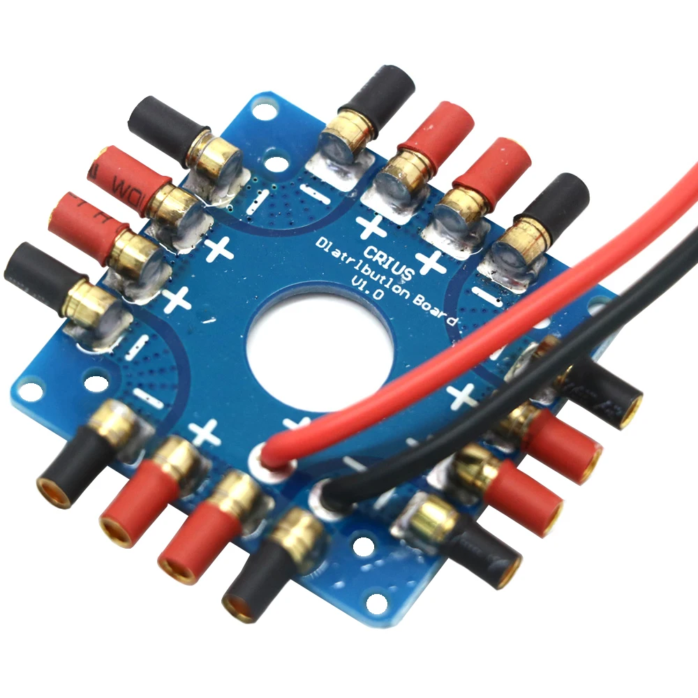 80A ESC распределительная плата/Соединительная плата с XT60/T/3 5 мм банановыми