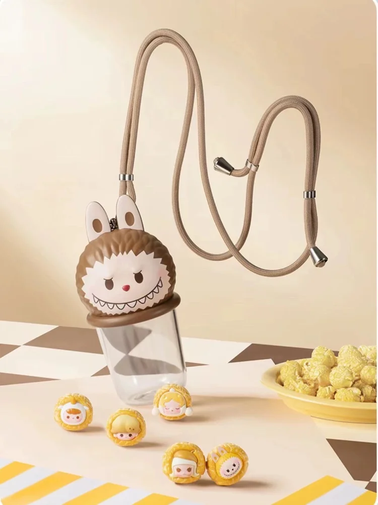 Лимитированная подлинная пузырьковая милая грануля попкорн серия Labubu набор