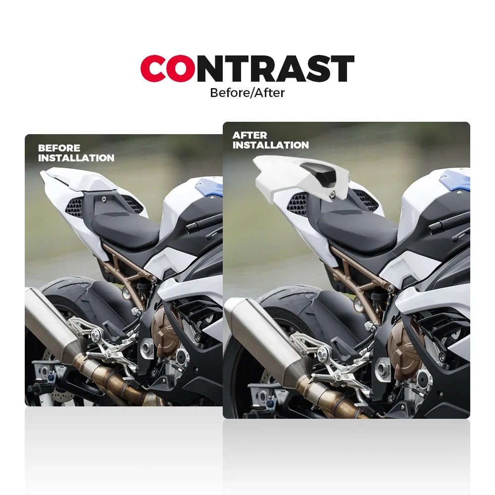 Для BMW S1000RR S 1000RR 2019-2024 M1000 RR мотоциклетное заднее пассажирское сиденье обтекатель