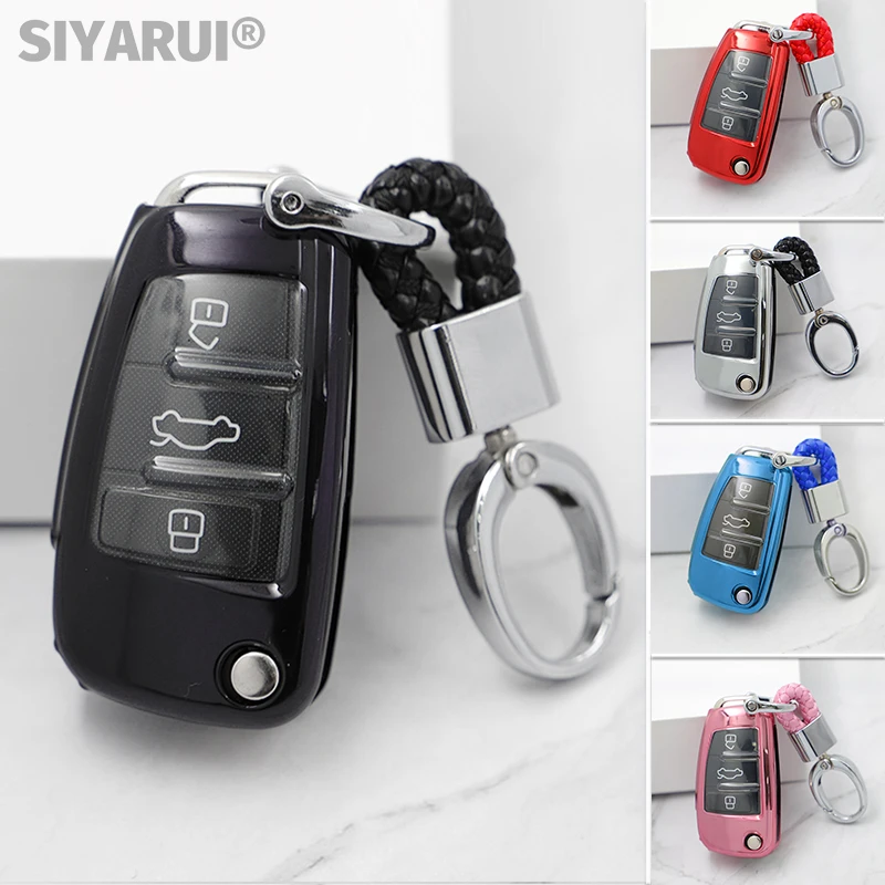 

Чехол для Audi A3 A4 A5 A6 A7 Q3 Q5 S6 B6 B7 B8 C6 8P 8V 8L TT RS
