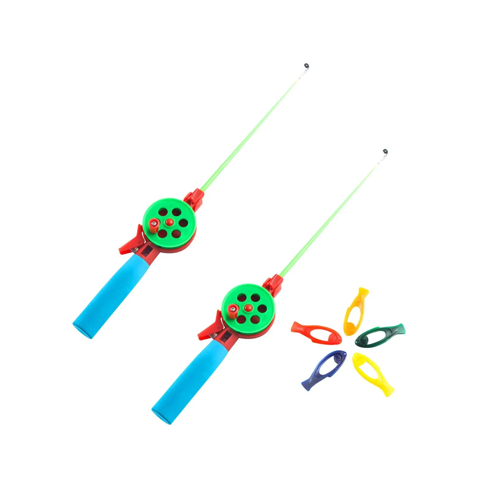Ice Fishing Rod Portable Short Section Rod and Reel Combo Fishing Rod Toy for Outdoor Holiday Fishing Ice Fishing Kid