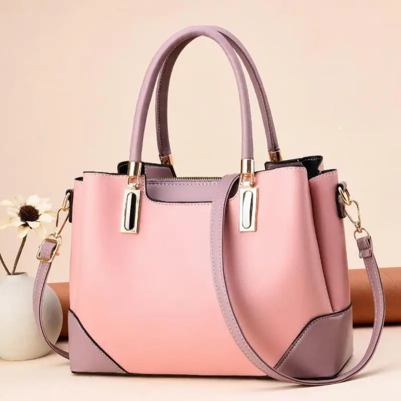 

Women Pu Leather Handbags Ladies Large Tote Bag Female Square Shoulder Bags Bolsas Femininas Sac New Fashion Crossbody Bags