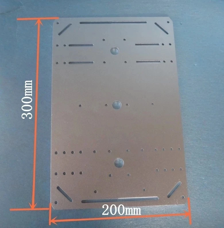 Панель 6061 из алюминиевого сплава большая/большая металлическая Монтажная