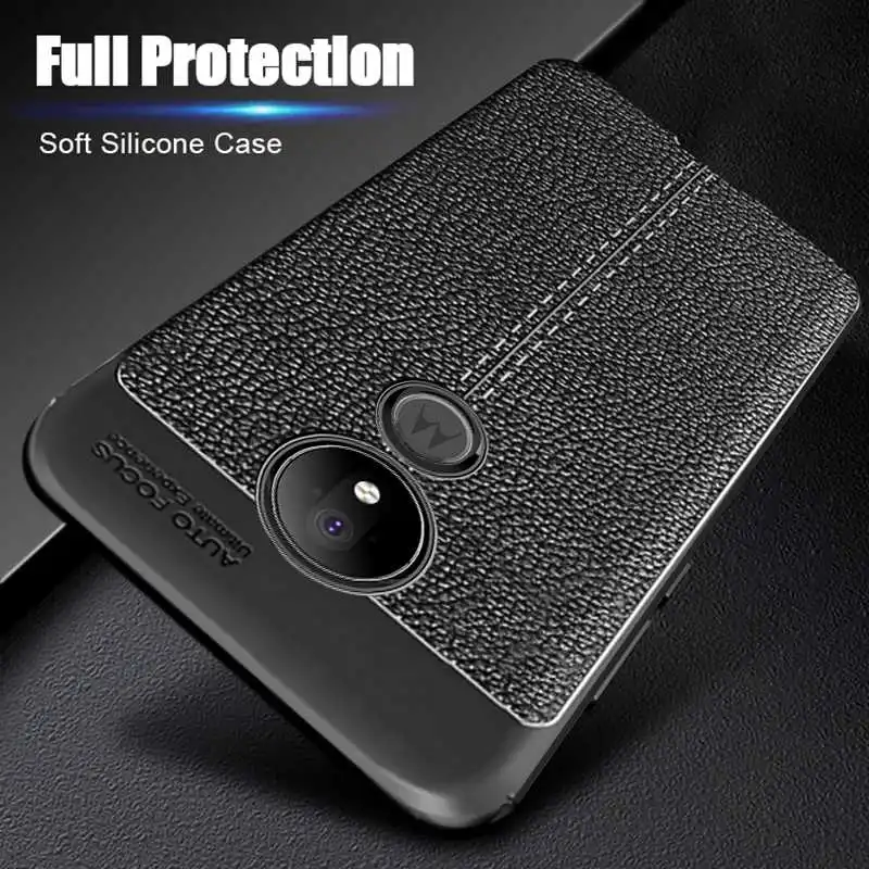 

Mokoemi Lichee Pattern Soft Case For Motorola Moto G7 Power Phone Case Cover