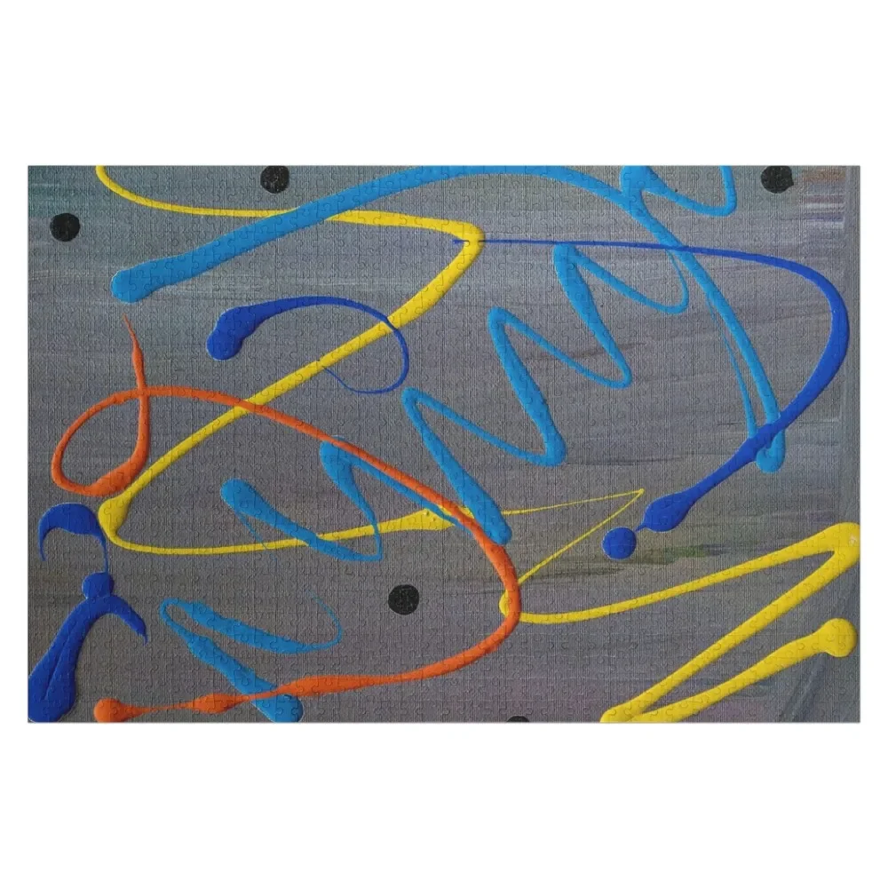 Абстрактная живопись с любовью Пазл Персонализированный детский предмет