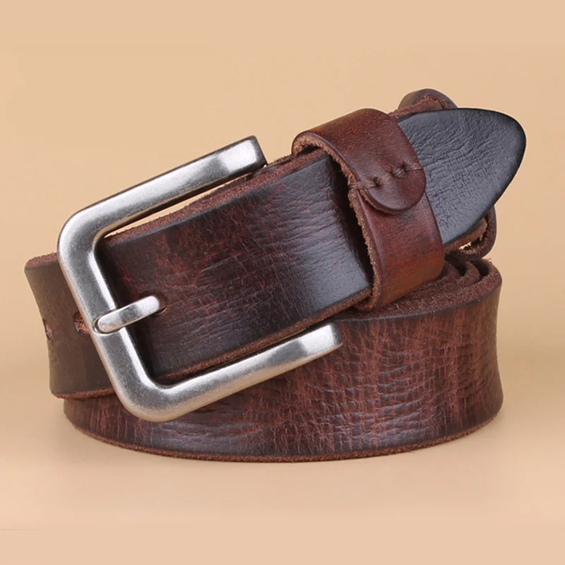 For Men Women Waist Belt For Jeans Cowboy 3.3CM Unisex New Luxury High quality Designer Belts Ancients Genuine Leather Belts