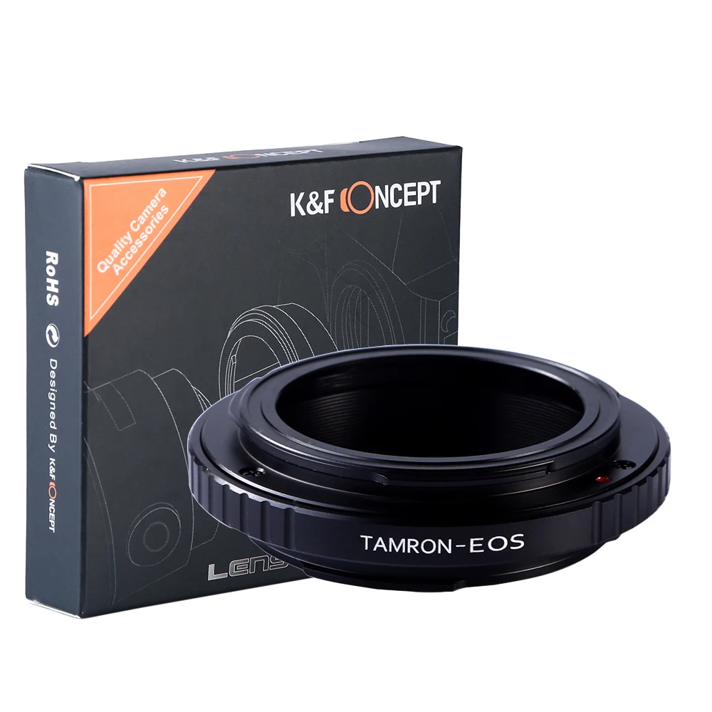 Адаптер K&ampF Concept Lens для объектива TAMRON с креплением камеры Canon EOS EF 1DX 5DS 5D3 6D2 7D 700D 750D