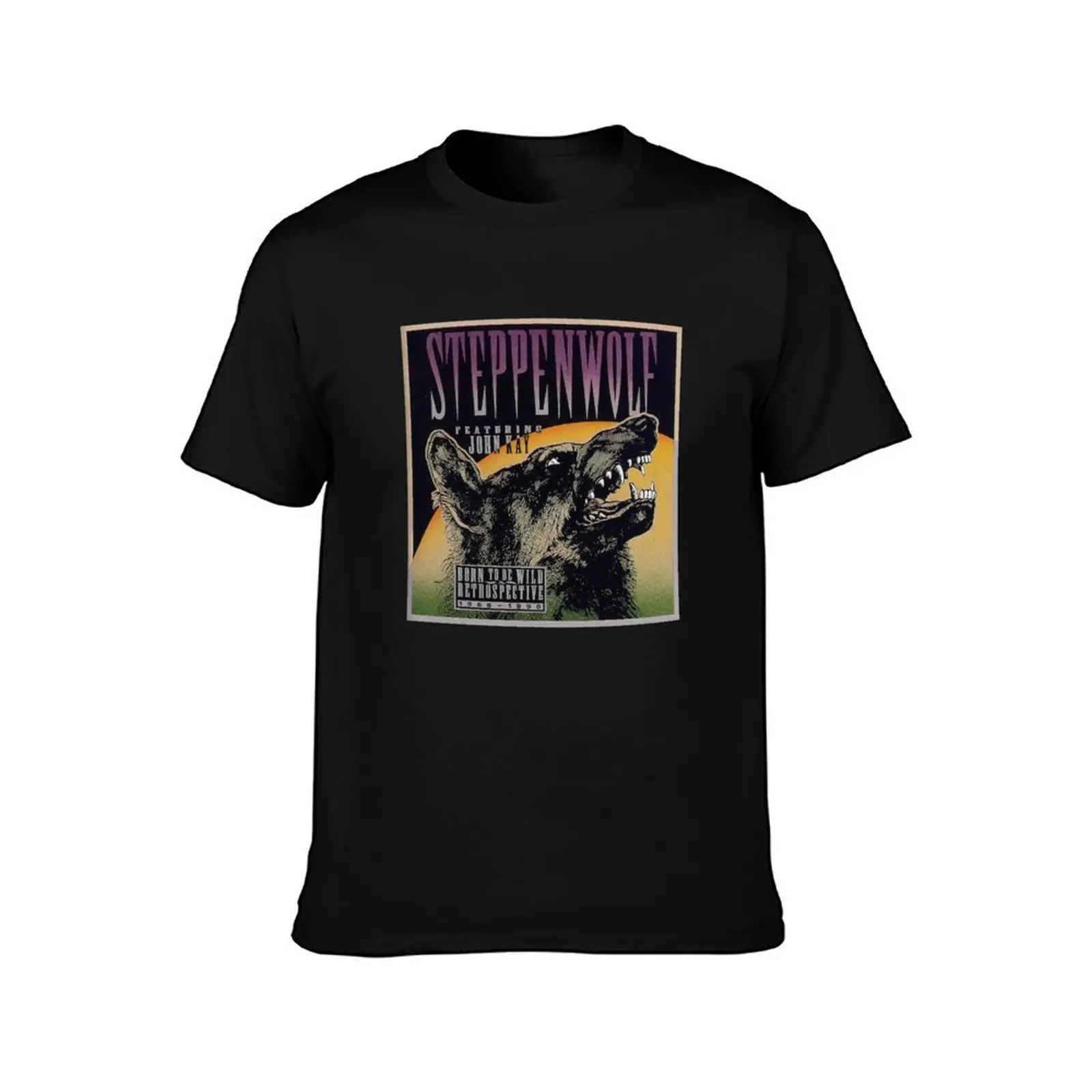 Фото Футболка Steppenwolf Born To Be Wild Rock Band в винтажном стиле с принтом №2