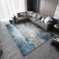 modern simple style smudged art abstract carpet comfortable large size rugs washable ink carpet for living room full spread