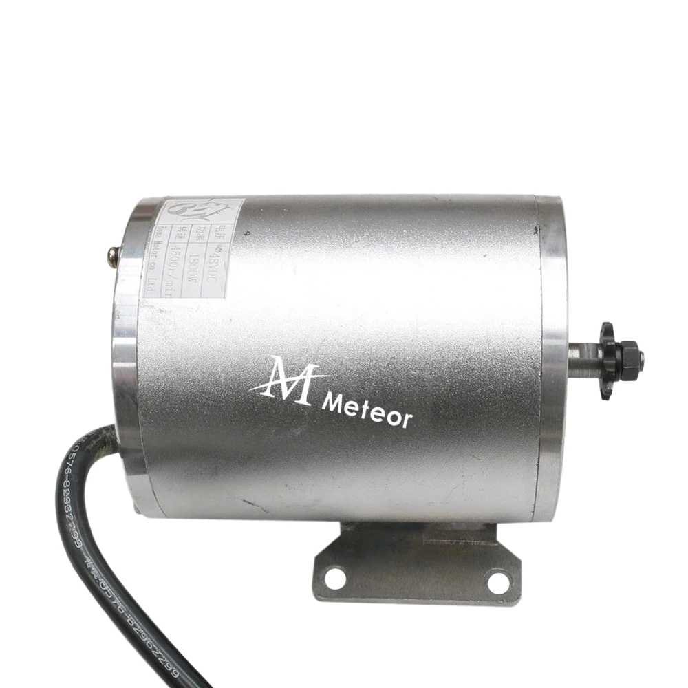 Фото Высокоскоростной бесщеточный электродвигатель Meteor 800W 2000W 2500W 3000W 5000W 36V 48V 60V 72V для скутеров с цепным приводом, картингов, генераторов №2