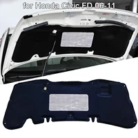 Car Front Engine Hood Heat Sound Insulation Pad Soundproof Heat Insulation Cotton Pad Mat for Honda Civic FD 06-11