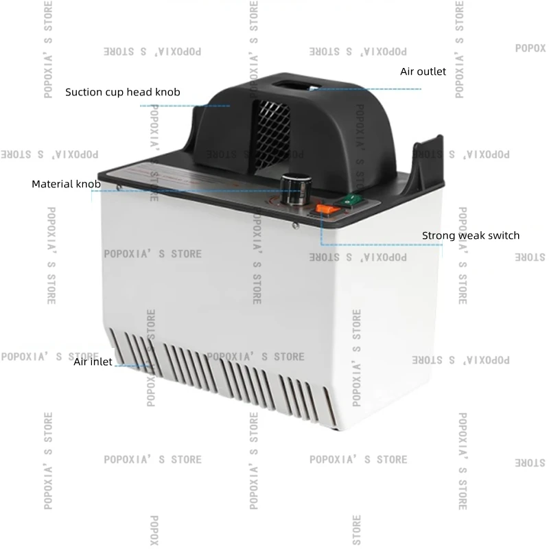 Сушильная машина 201C регулируемая скорость ветра 500 Вт подготовка очков