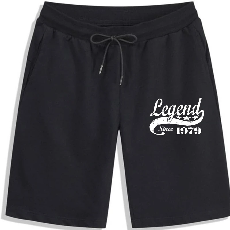 

40Th Birthday Legend Since 1979 40 Years Old Gift Idea Dad Present Black Men Shorts Big Tall men Shorts