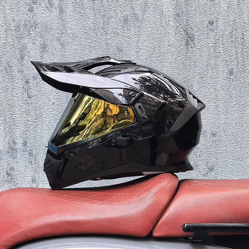 

Мотоциклетный шлем Orz, мужской дорожный раллийный шлем для беговых лыж, мотоциклетный шлем для путешествий на большие расстояния, сертификация DOT