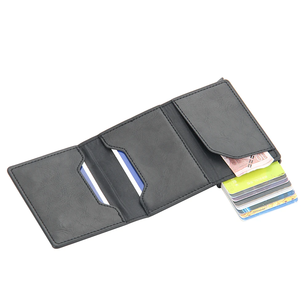 Винтажные кожаные кошельки Crazy Horse для мужчин и женщин роскошный миниатюрный