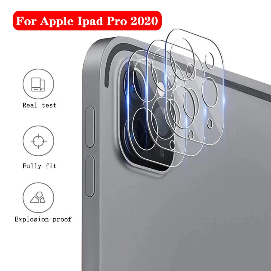 

Tempered Glass Rear Camera Protective Film For Ipad Pro 2020 Accessories Anti-scratch Lens Screen Protector For Apple Ipad Pro