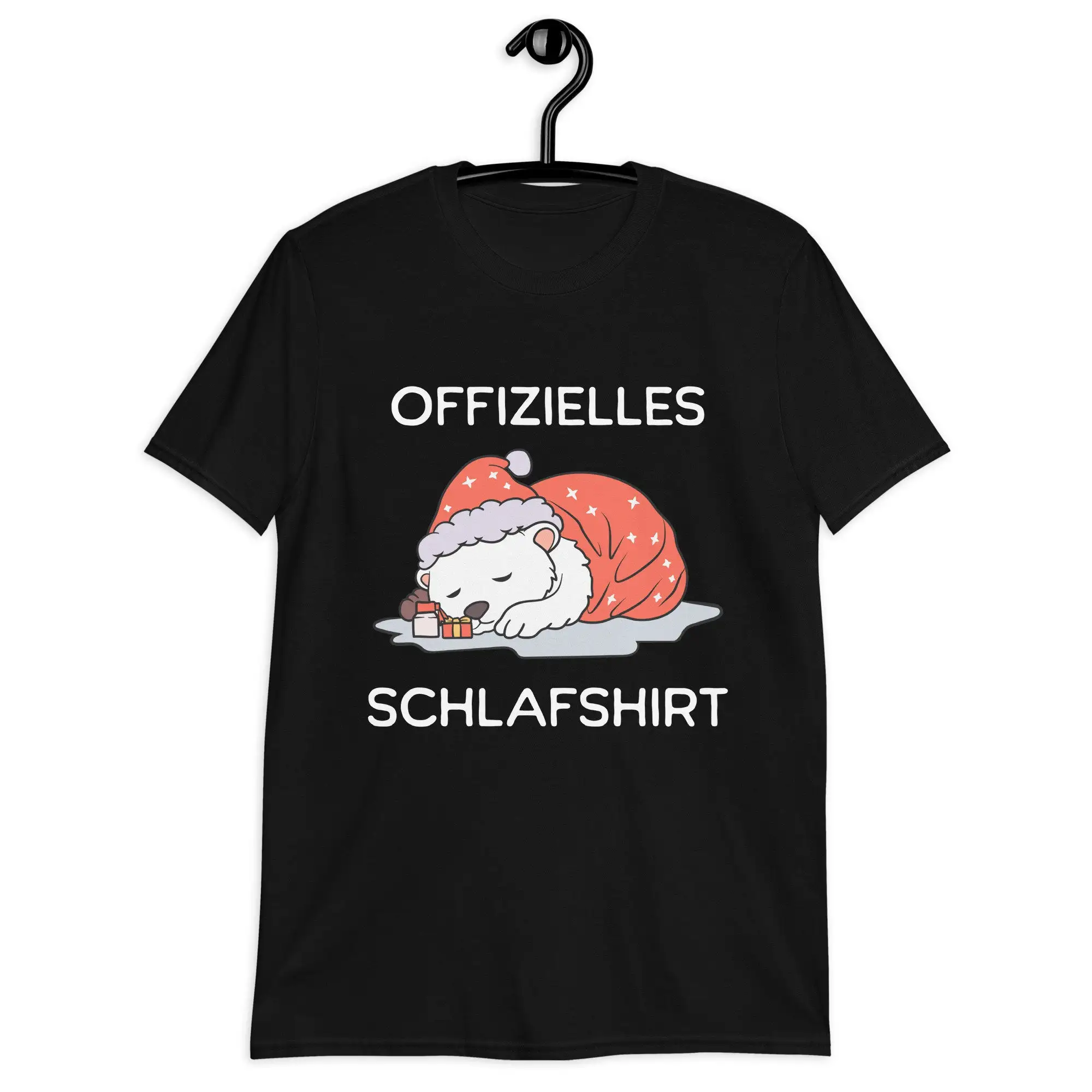 Рубашка для сна с белым медведем уютная и стильная одежда отличный подарок на