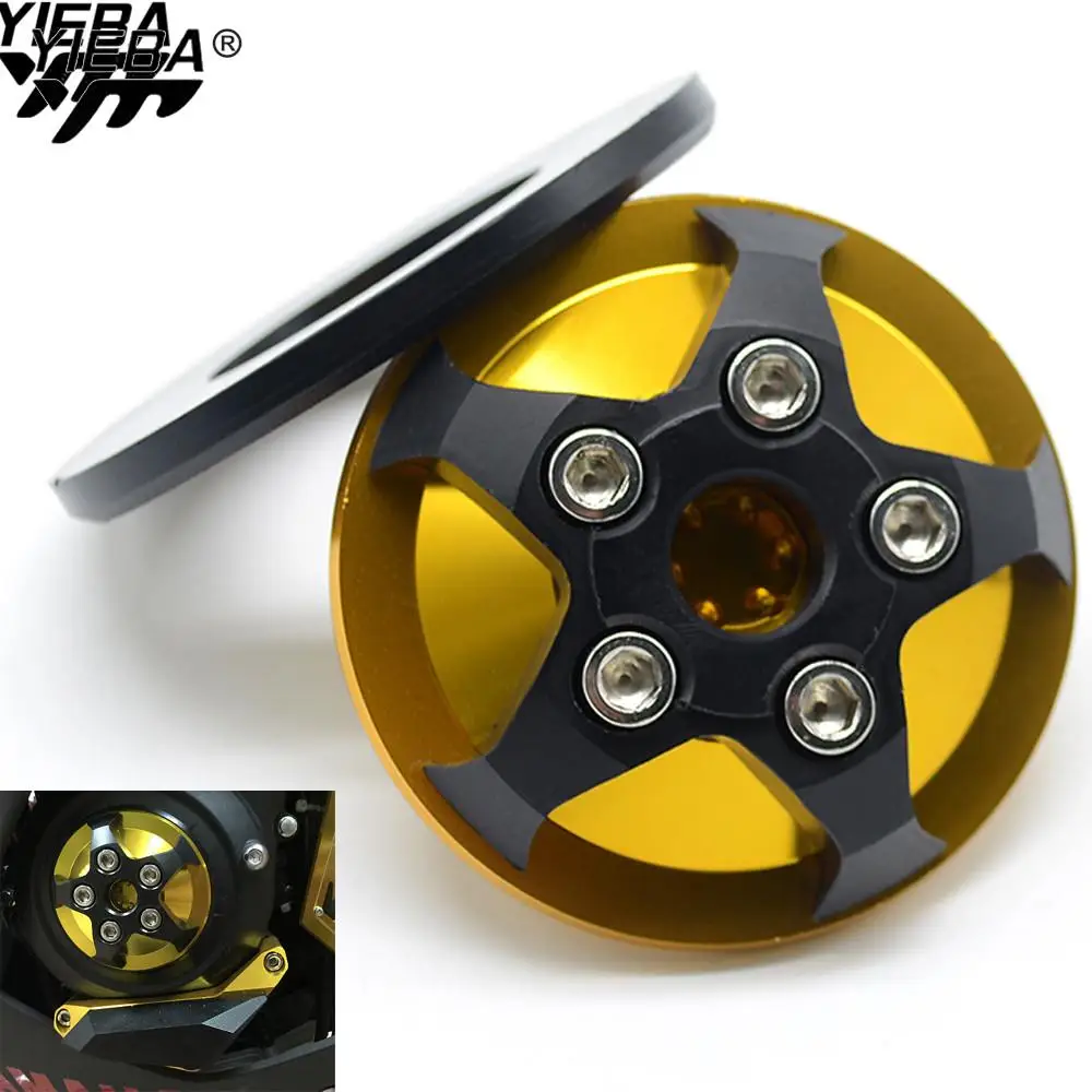 

For Yamaha YZF R3 YZF-R3 YZFR3 2015 2016 Motorcycle Left Side Engine Protective Plug Cover Cap Guard Motorbike Engine Protector