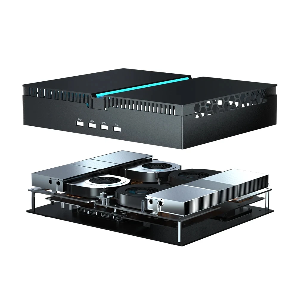 Мини-ПК игровой Beast i9 14900F i7 14700F NVIDIA RTX 4070 12G 4060Ti 2xDDR5 Windows 11 Pro