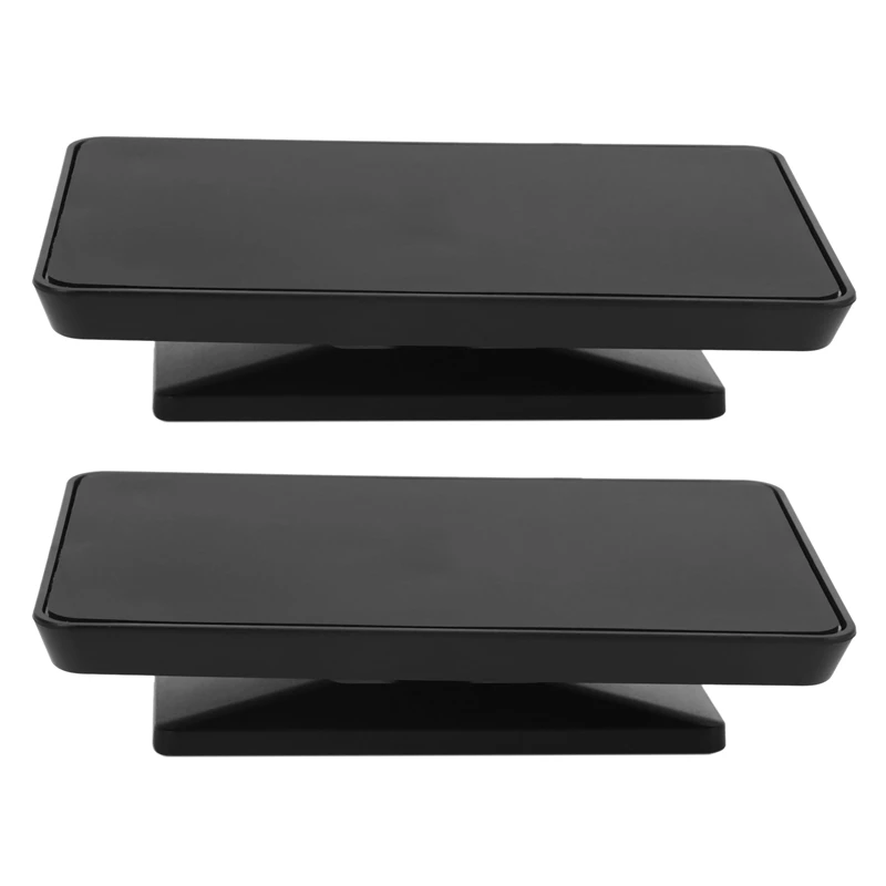 

2X Aluminum Stand Mount Anti-Slip Base Bracket For Amazon Echo Show 8 Full 360 Degree Adjustable Rotatable Bracket Black