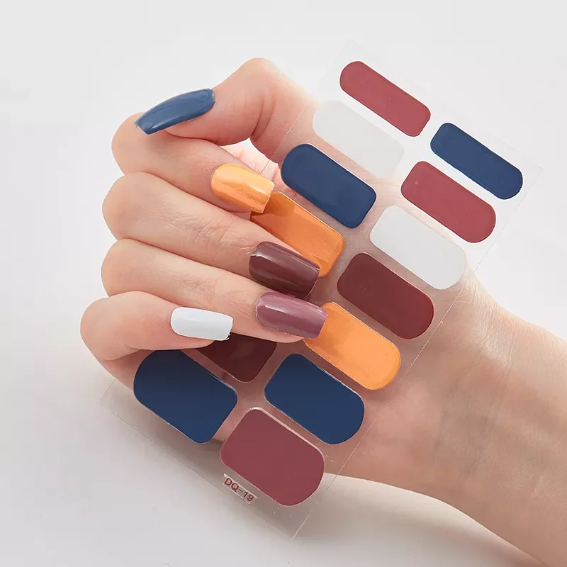 

2022NEW Sorts 0f Nail Stickers Full Cover Nail Stickers Novidades Nail Strips Self Adhesive Nail Sticker Nails Sticker Designer