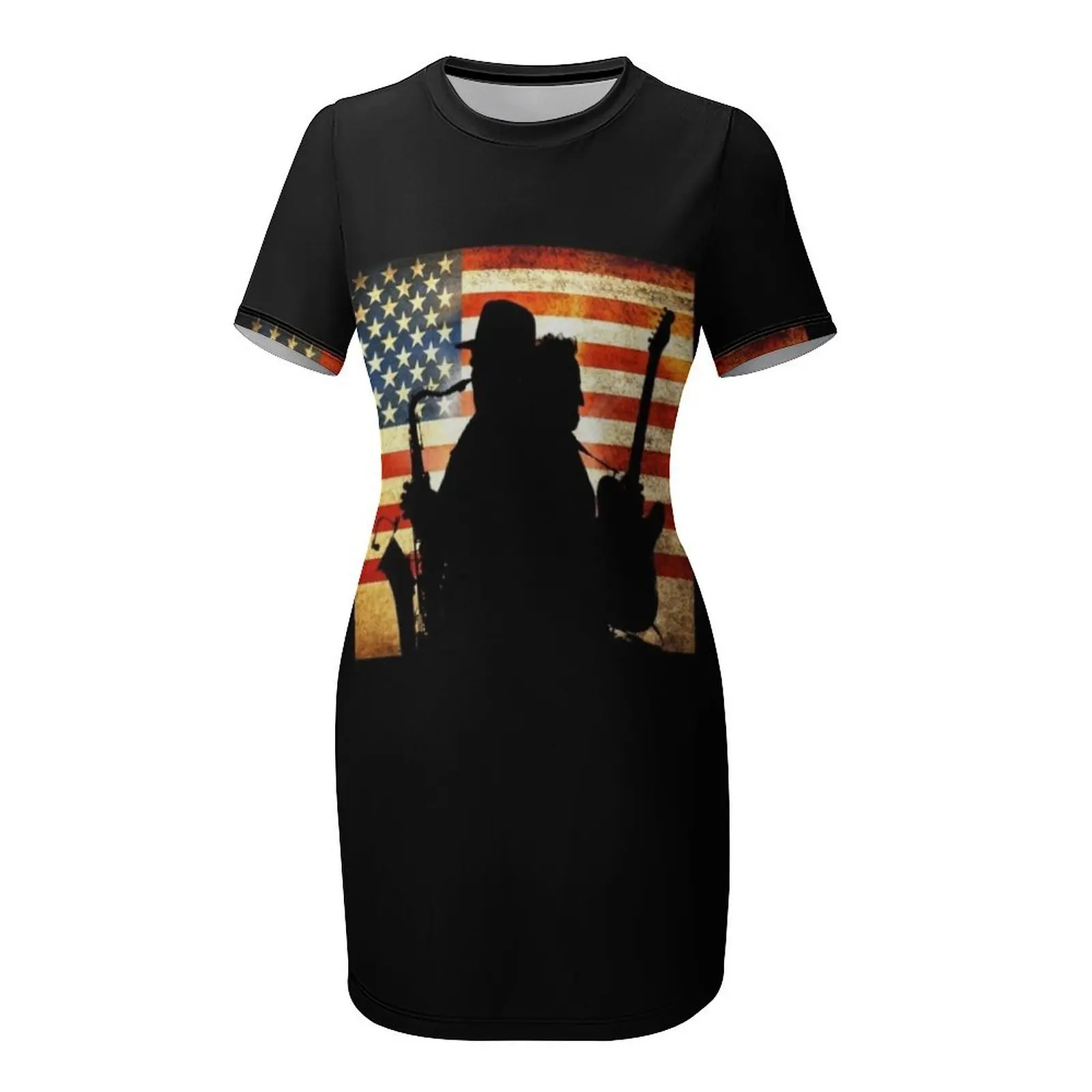 Женское платье с коротким рукавом в Корейском стиле для весны и лета