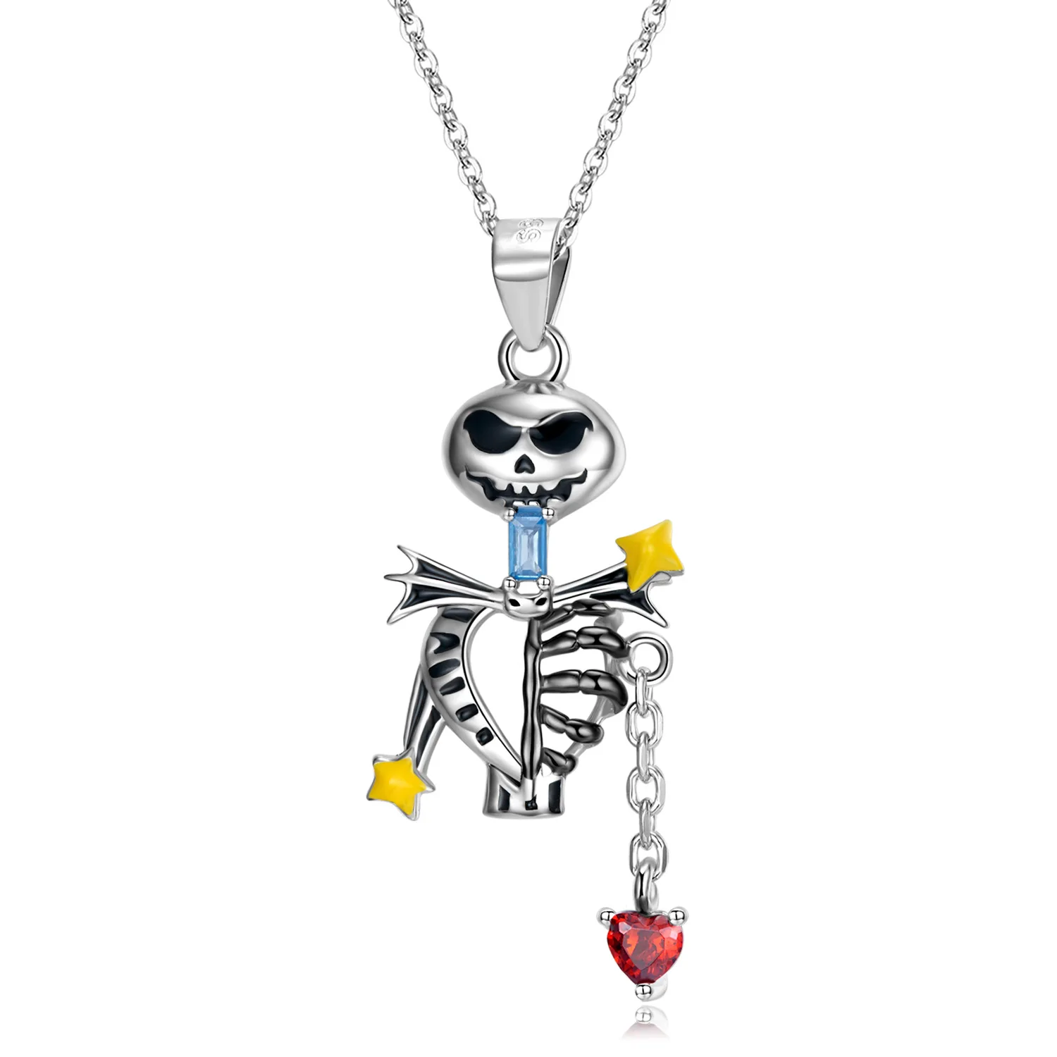 

Kawiia 925 Sterling Silver Skull Pendant Niche Original Design Chains Necklace for Women Clearance Sale